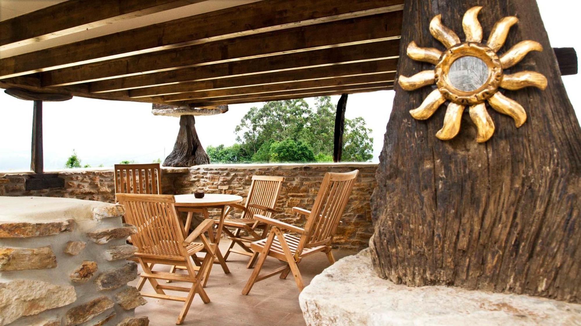 La Casa De La Abuela Milagros Guest House Pravia Exterior photo